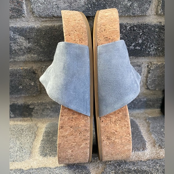 Veronica Beard Suede Sandals Size 5.5 - Picture 7 of 11